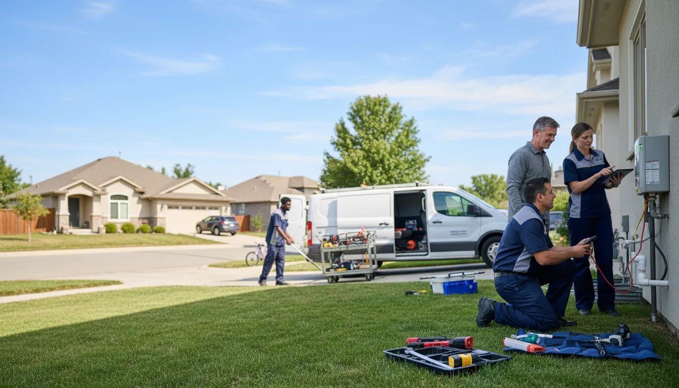 Tankless water heater service in Sturbridge, MA